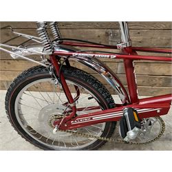 Raleigh Chopper Mk2 Arrow Wedge bicycle, fully restored and rechromed