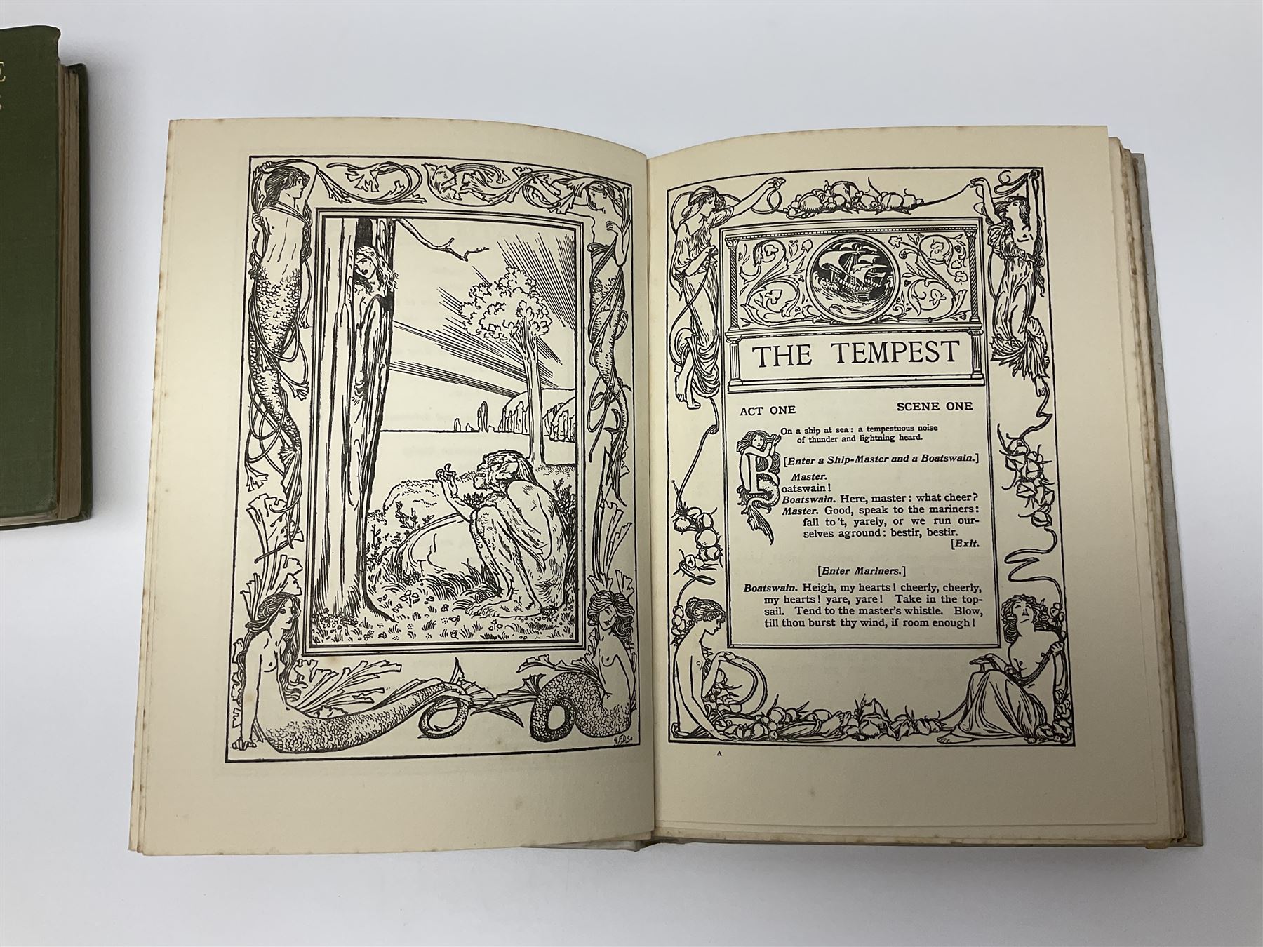 Barker, Cicely; The book of the Flower Fairies, Blackie & Son Ltd, Glasgow, Hind, Lewis. C; Turner, T.C & E.C. Jack, London, Knight, Laura; Oil Paint and Grease Paint, Ivor Nicholson & Watson, London and two other books 