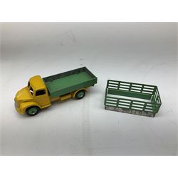 Dinky - trade shop stock box containing six Farm Produce Wagons No.30N