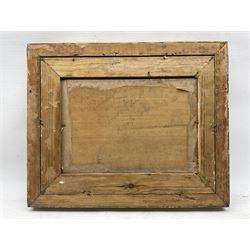 Sir David Murray (Scottish 1849-1933): The Fisherman, oil on panel unsigned, inscribed in a later hand verso 19cm x 27cm 