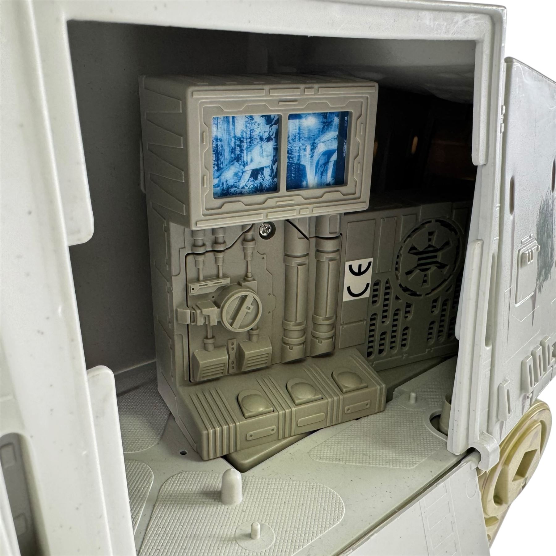 Two Star Wars AT-AT walkers