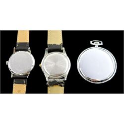 Seiko Champion 850 gentleman's stainless steel manual wind wristwatch, Forbes Ranger manual wind wristwatch and a Cyma pocket watch