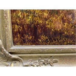 William Mellor (British 1851-1931): Bolton Abbey, oil on canvas signed 59cm x 90cm