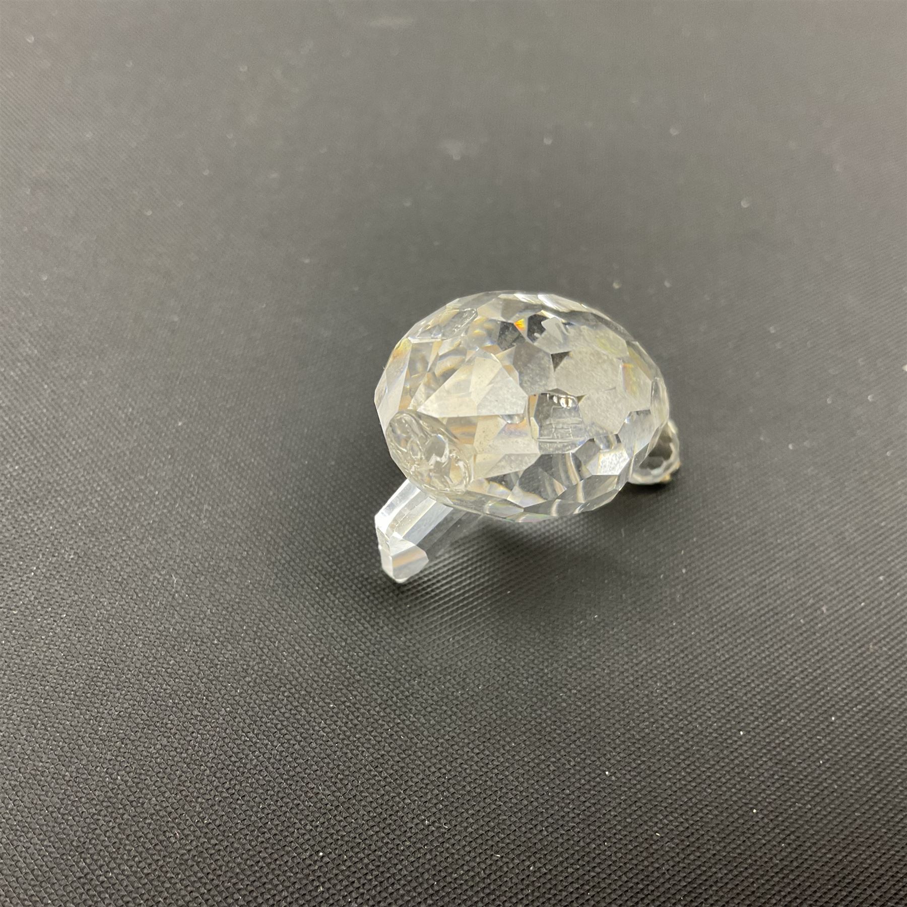 Collection of Swarovski Crystal animals, to include hedgehogs, snails, birds, mice and snakes, etc