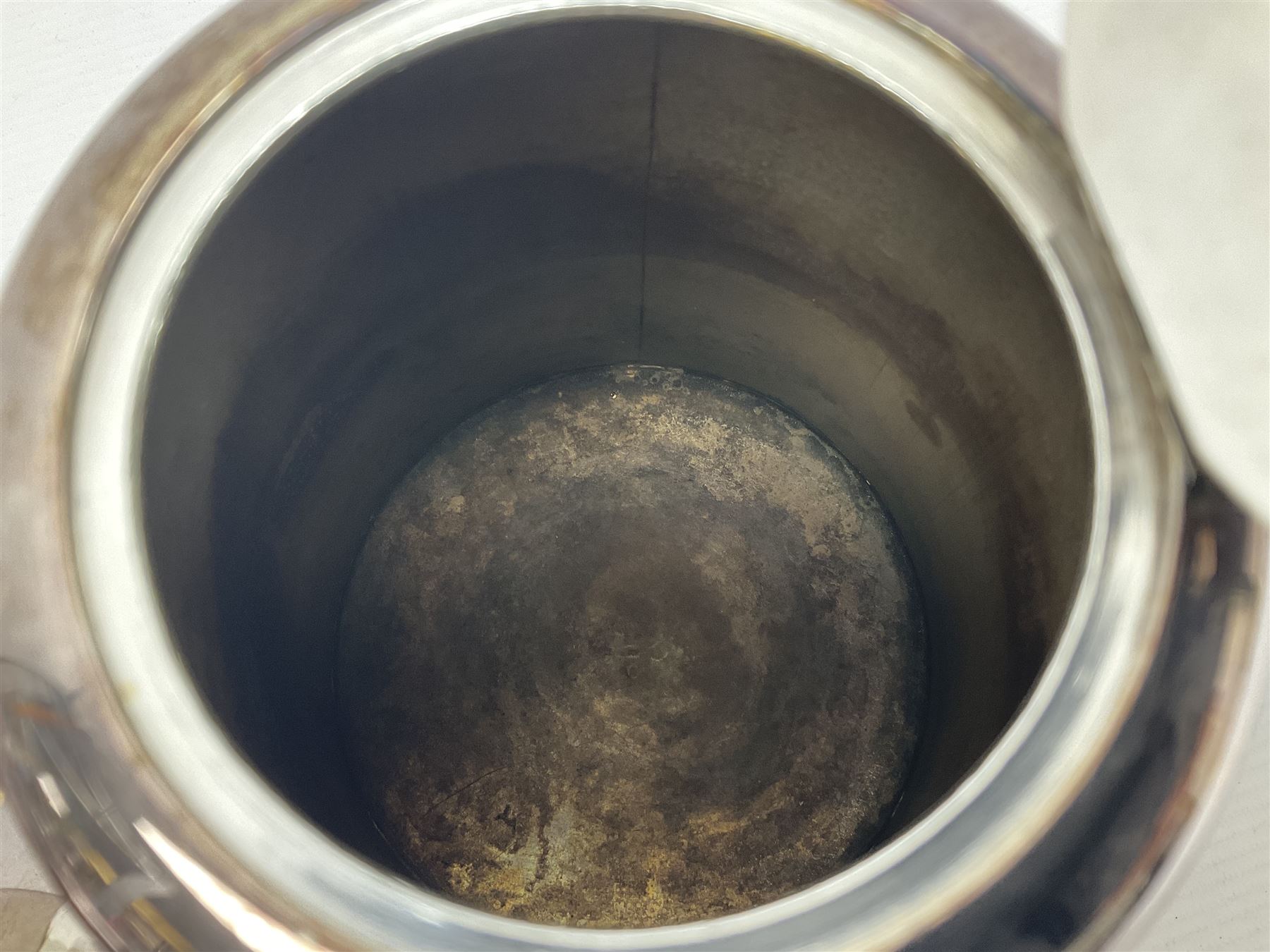 EPNS four piece tea service, comprising teapot, coffee pot, sugar bowl and milk jug