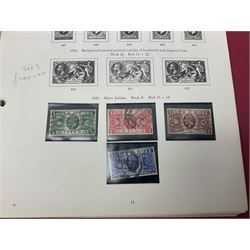 Great British stamps including Queen Elizabeth II mostly commemorative mint decimal issues with 1st class, miniature sheets etc, pre-decimal issues and other QEII stamps with mint and used, housed in four ring binder folders and loose