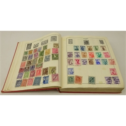  Single album collection of Queen Victoria and later, mint and used world stamps including Abyssinia (Ethiopia), Andorra, Argentine Republic, Australia, Austria, Belgium, British Guiana, Canada, Cape of Good Hope, Ceylon, small number of China, Colombia, Denmark, Egypt, France, French Colonies, Germany, Holland, Iran, Italy, Kenya, Uganda and Tanganyika etc   