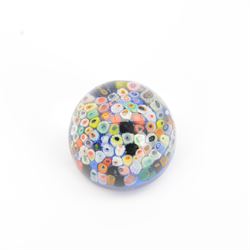 Five millefiori paperweights of domed form including a Strathearn example