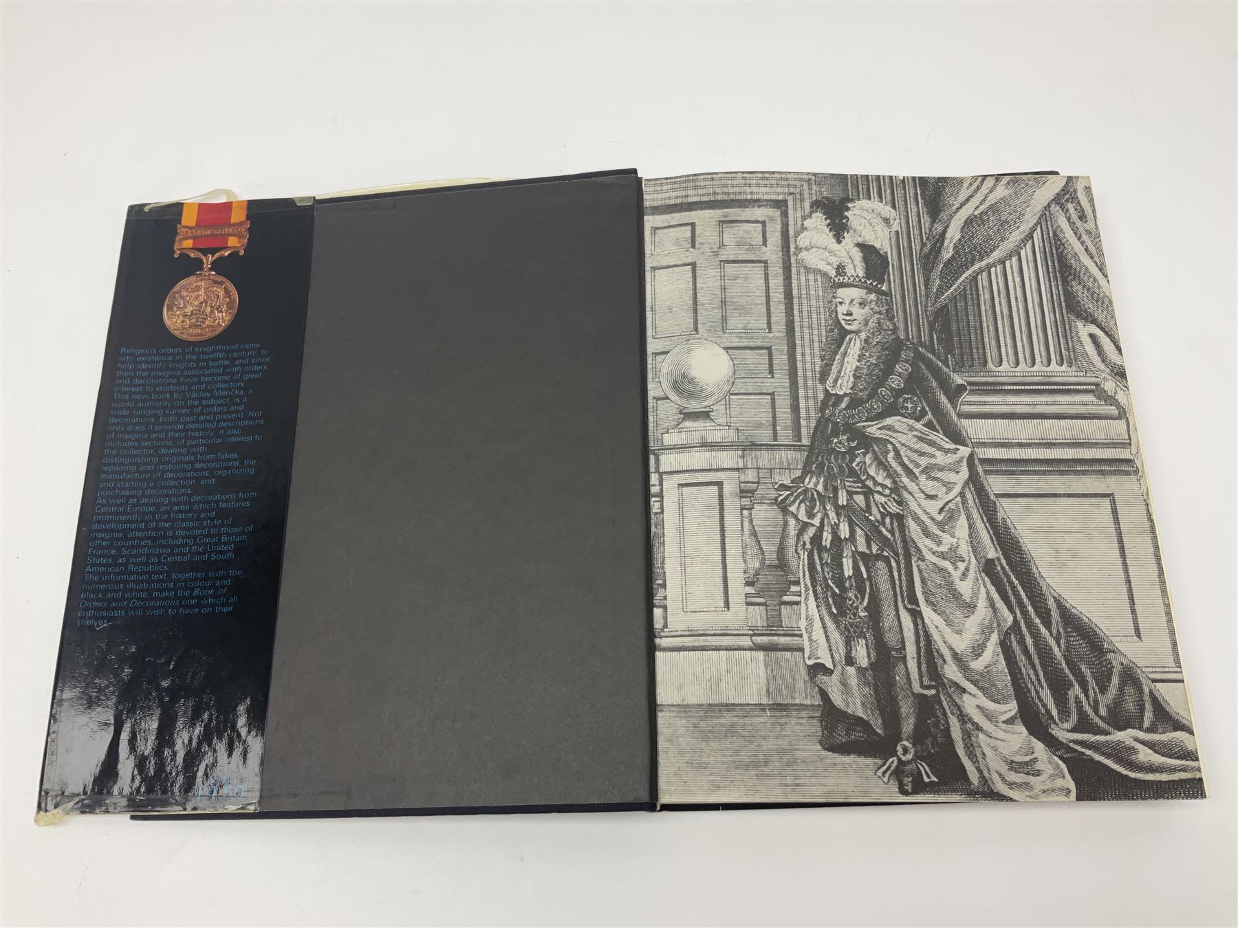 Five reference books on medals and orders including Vaclav Mericka: Book of Orders and Decorations; Polskie ordery i odznaczenia; James C. Risk: The History of the Order of the Bath; Guide des ordres, decorations et medailles militaires 1814-1963; etc; together with two works on Cornish Military Insignia; and Insignes De la Legion Etrangere (8)