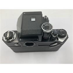 Nikon Photomic FTN Apollo version camera body, serial no. 7418483, circa 1973, with 'Nikon NIKKOR-S Auto 1:1.4 f=50mm' lens, serial no. 1195650  