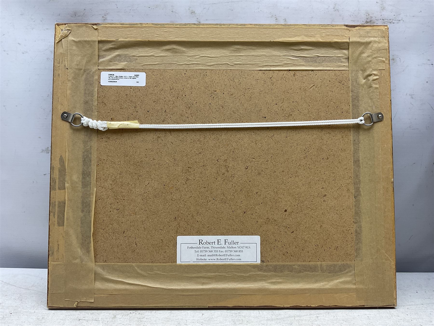 Robert E Fuller (British 1972-): Swan and Blue Tits, two limited edition colour prints signed and numbered 138/200 and 102/850 in pencil max 23cm x 32cm(2)