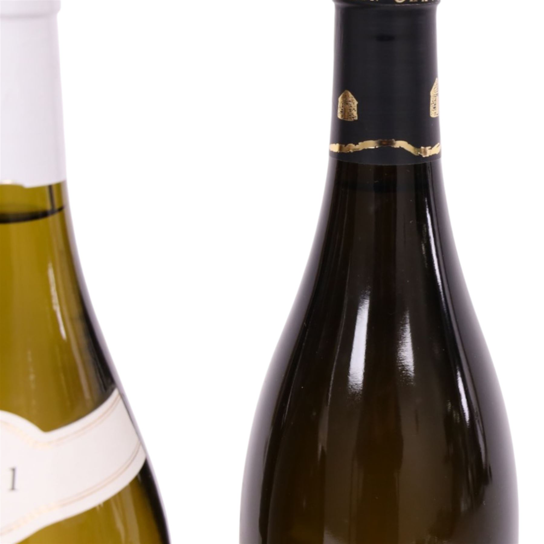 Puligny Montrachet 2017 Dom Alain Chavy, 750ml 13% vol, two bottles and Puligny-Montrachet 2021 Les Houlieres, 750ml 13% vol two bottles  
