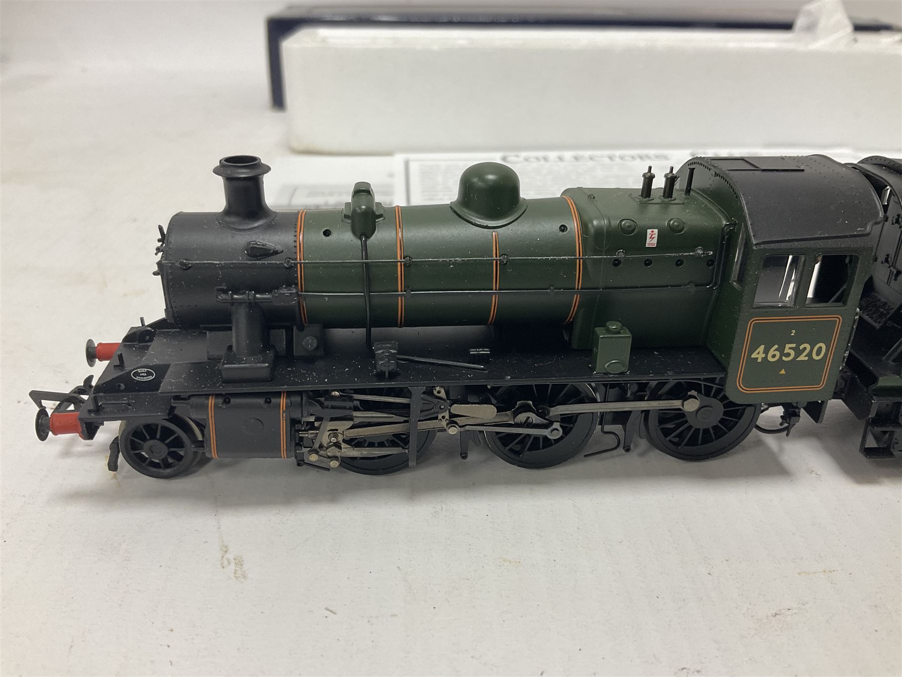 Bachmann ‘00’ gauge - three DCC ready locomotives comprising 32577 Ivatt Class 4 Mogul 2-6-0 locomotive no.43160 in BR black; 32828 Ivatt Class 2 2-6-0 locomotive no.46520 in BR green; 32951 Standard Class 4MT 2-6-0 locomotive no.76066 in BR black; in original boxes (3) 