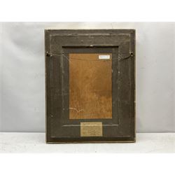 Fredrick John Bartram Hiles R.W.A. (British 1872-1927): 'The Flower Seller', watercolour and gouache signed, 38cm x 26cm
Notes: Hiles lost both arms as a child in a tram car accident and learnt to paint with the brush in his mouth 