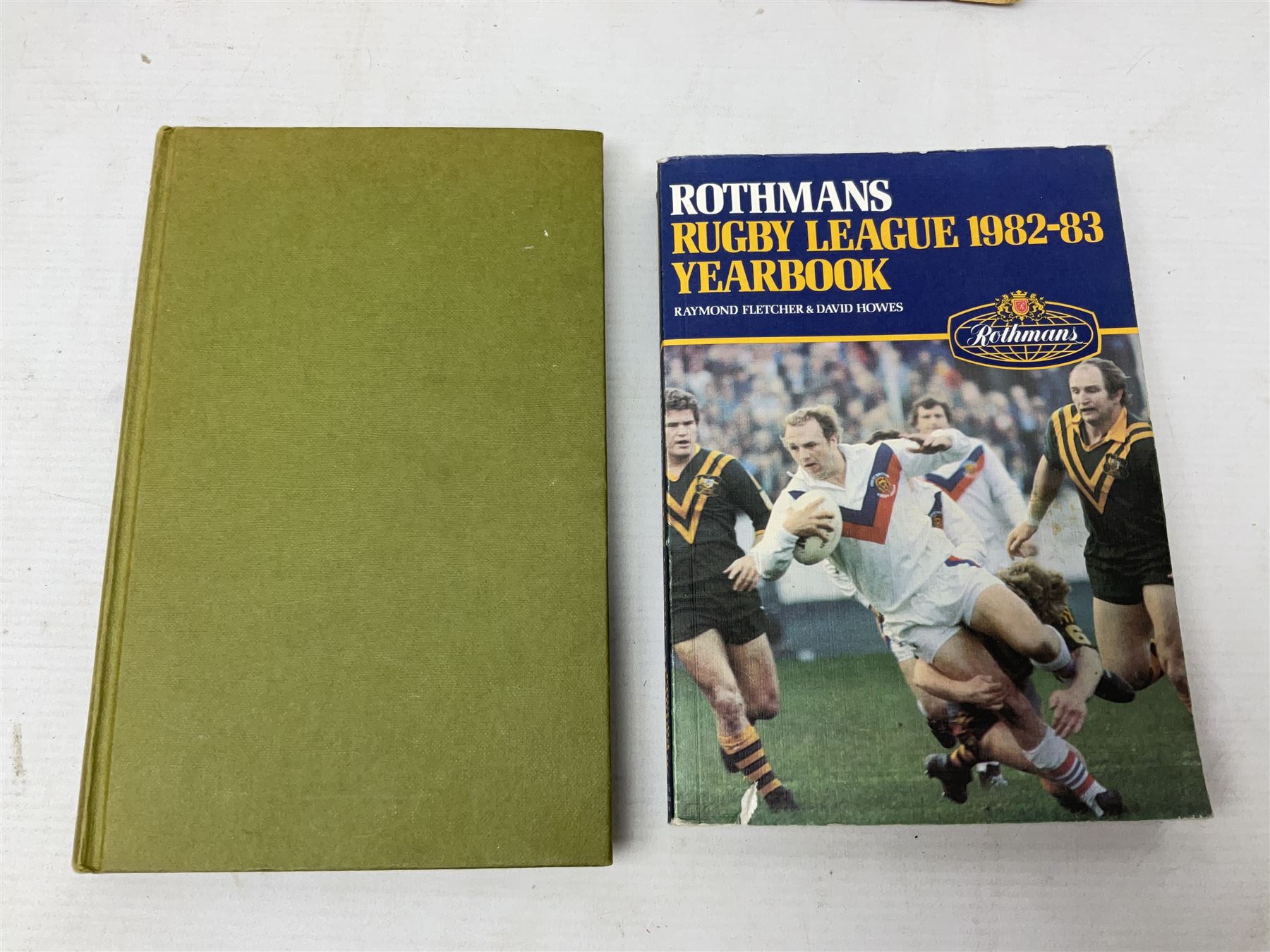 Rugby League - over thirty Hull Kingston Rovers match programmes 1950s/60s including home and away, various cup games, two 1969 single sheets and Last Match at Craven Park with ticket and club tie; five Challenge Cup Finals with tickets 1957-71 and 1962 signed by Eddie Waring; card mounted photograph of Barnsley United R.F.C. 1925/6; and other Rugby League ephemera