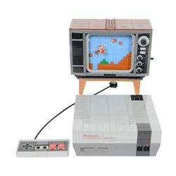 Lego Nintendo Entertainment System no. 71374, built, boxed with instructions