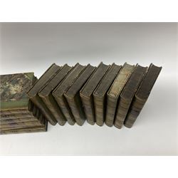 Sir Walter Scott; 15 volume set of the Waverley novels, published in Edinburgh in 1821