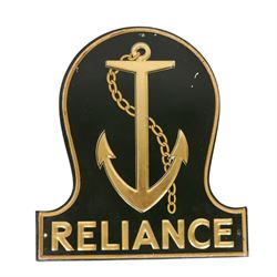 Group of eight fire insurance marks, comprising four Guardian Assurance Company, and four Reliance Insurance Company, one Caledonian Insurance Company, Guardian example H23cm