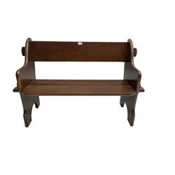 Small pew bench