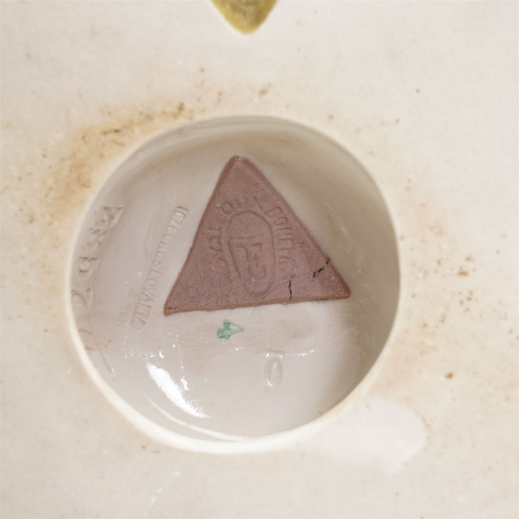 Royal Dux model of a nymph emerging from a waterlily, H23cm