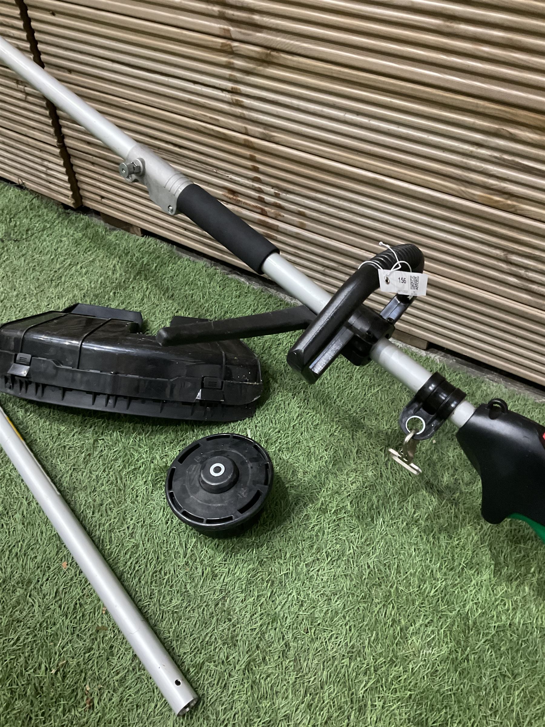 GardenLine Oregon petrol multi hedge cutter, with attachments - THIS LOT IS TO BE COLLECTED BY APPOINTMENT FROM DUGGLEBY STORAGE, GREAT HILL, EASTFIELD, SCARBOROUGH, YO11 3TX
