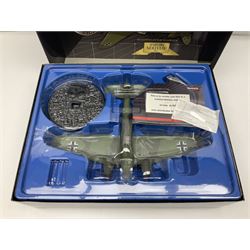 Corgi Aviation Archive limited edition 1:72 scale model AA33709 Sights & Sounds Heinkel He111H Luftwaffe Vannef France 1940; No.1488/2060; boxed with certificate