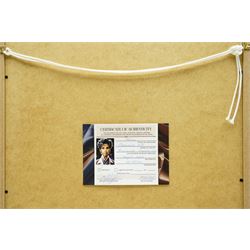 E A Chernenko (Ukrainian contemporary): Prince - Pop Art, acrylic on paper signed, certificate of authenticity verso 41cm x 29cm