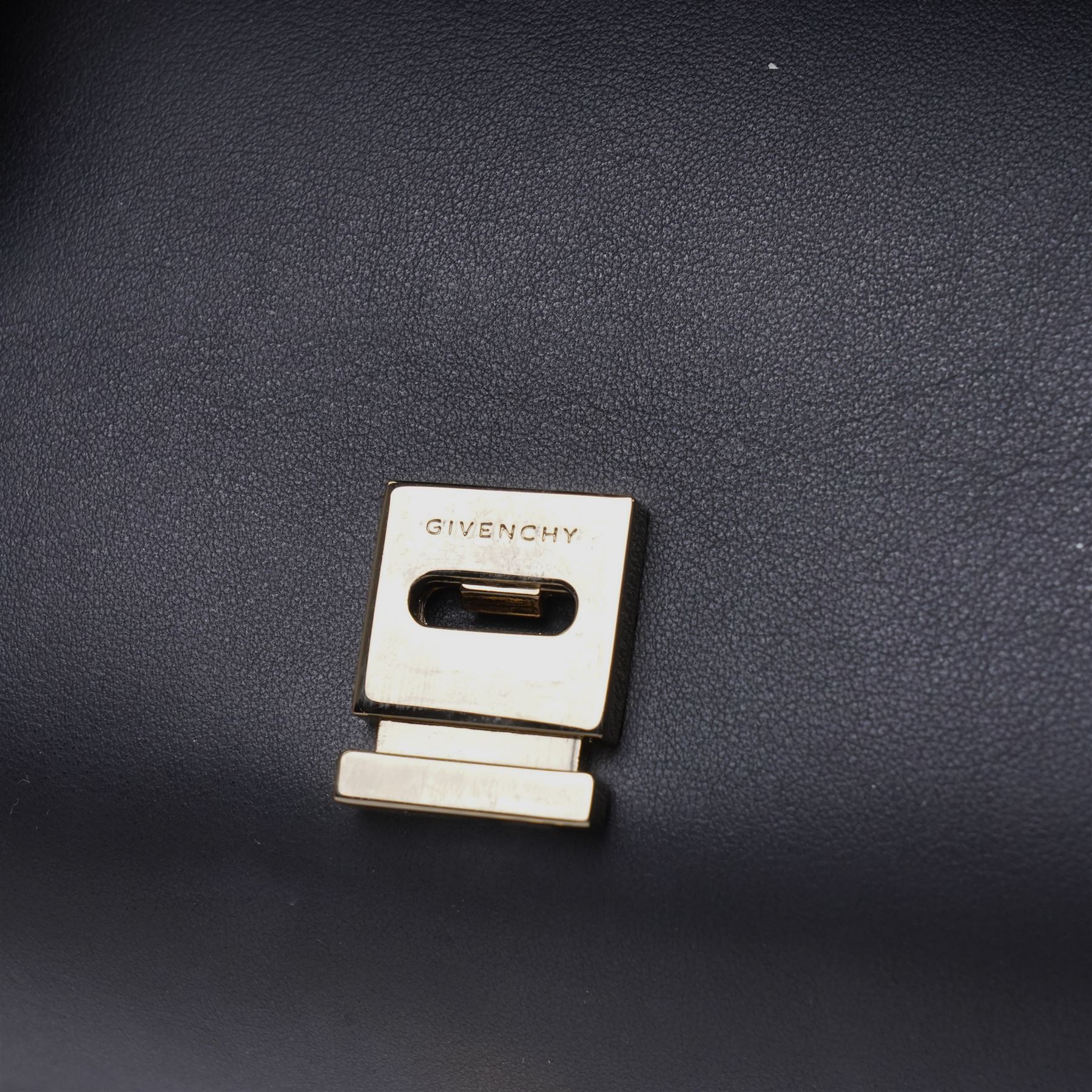 Givenchy - ‘Pandora Box’ Mini Bag, introduced circa 2016, in white and black leather with contrasting python side panels and top handle, with gold-tone shoulder or crossbody chain strap and hardware, unused with original dust bag