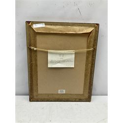 George Pyne (British 1800-1884): 'Cottages', watercolour inscribed and dated 1931 verso 25cm x 18cm
Provenance: purchased from Christies 1982