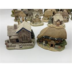 Thirty Lilliput lane, to include Hill Top, Bottle Oven, April Cottage, Thimble Cottage, Honeysuckle III, Gullivers Pantry etc