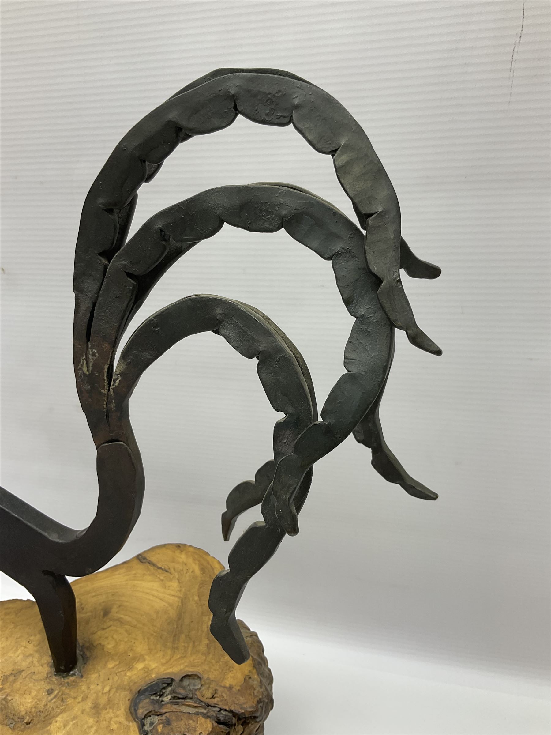 Bristol blue glass vase and goblet, together with Burleigh jug and other collectables