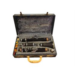 Corton clarinet in fitted case