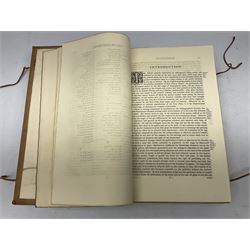 Shakespeare (William), Shakespeares Comedies, Histories, & Tragedies, 364/1000 signed by Sidney Lee, original ful reversed calf and ties, folio, Oxford, Clarendon Press, 1902