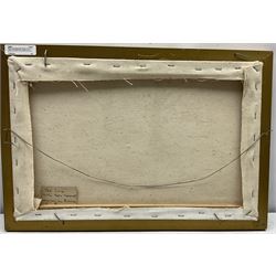 Robert Wood (British 20th century): 'The Lane Silpho' & two other North Yorkshire Farm scenes, three oils on canvas & board signed and dated (19)89/92/93, 28cm x x 44cm diminishing (3)