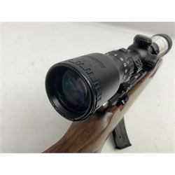 SECTION 1 FIREARMS CERTIFICATE REQUIRED - LEFT HANDED J.G. Anschutz .22 long round bolt action rifle, the 36cm (14