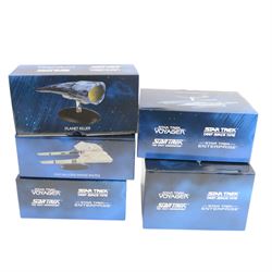 Twenty-three Eaglemoss 'Star Trek The Official Starship Collection' Special Edition starships, to include two Hero Collector Gold Editions USS Enterprise NCC-1701-d and USS Enterprise NCC-1701, all boxed and with accompanying magazines housed in folders 
