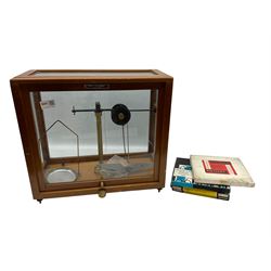 Griffin & George spring balance scales with Microid Chain dial in case, together with four boxed 7