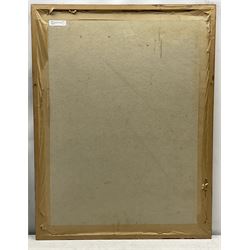 H W B*** (18th/19th century): Fountains Abbey, watercolour signed 73cm x 55cm