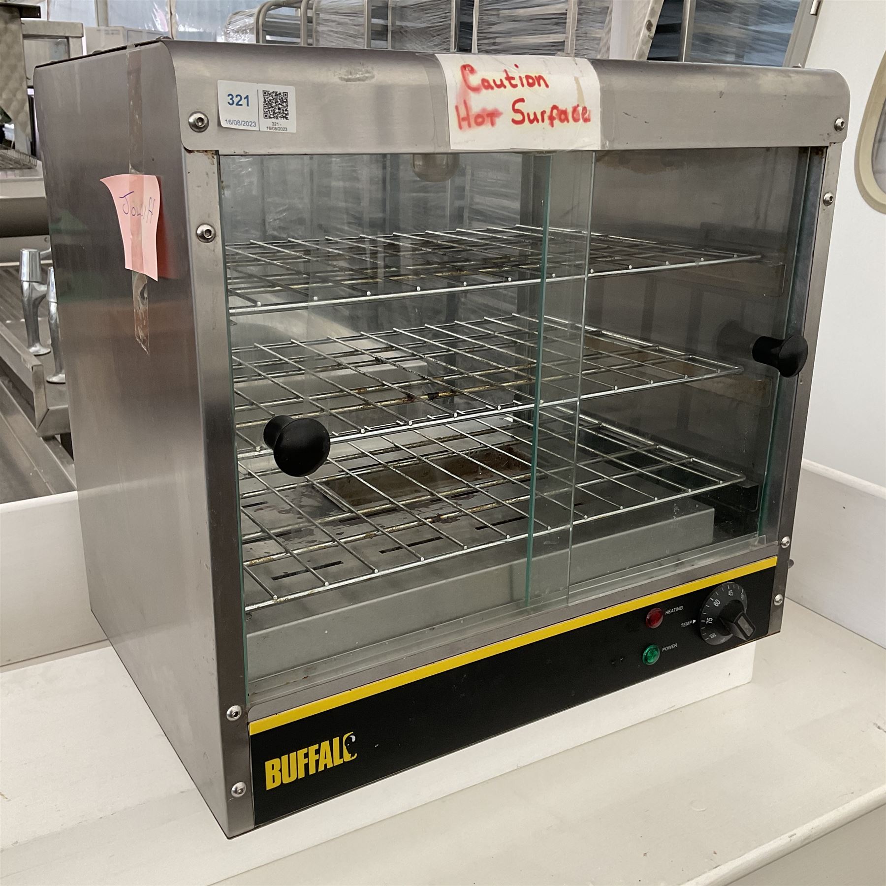 BUFFALO - pie warmer  - THIS LOT IS TO BE COLLECTED BY APPOINTMENT FROM DUGGLEBY STORAGE, GREAT HILL, EASTFIELD, SCARBOROUGH, YO11 3TX