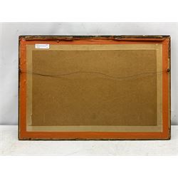 Miss M Freeman Kempson (Scottish exh.1880-1911): Fishing Boats in the Upper Harbour Whitby, watercolour signed 25cm x 44cm