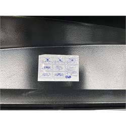 “Exodus” black, plastic, roof storage box - THIS LOT IS TO BE COLLECTED BY APPOINTMENT FROM DUGGLEBY STORAGE, GREAT HILL, EASTFIELD, SCARBOROUGH, YO11 3TX