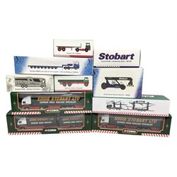 Eddie Stobart - three Corgi die-cast lor