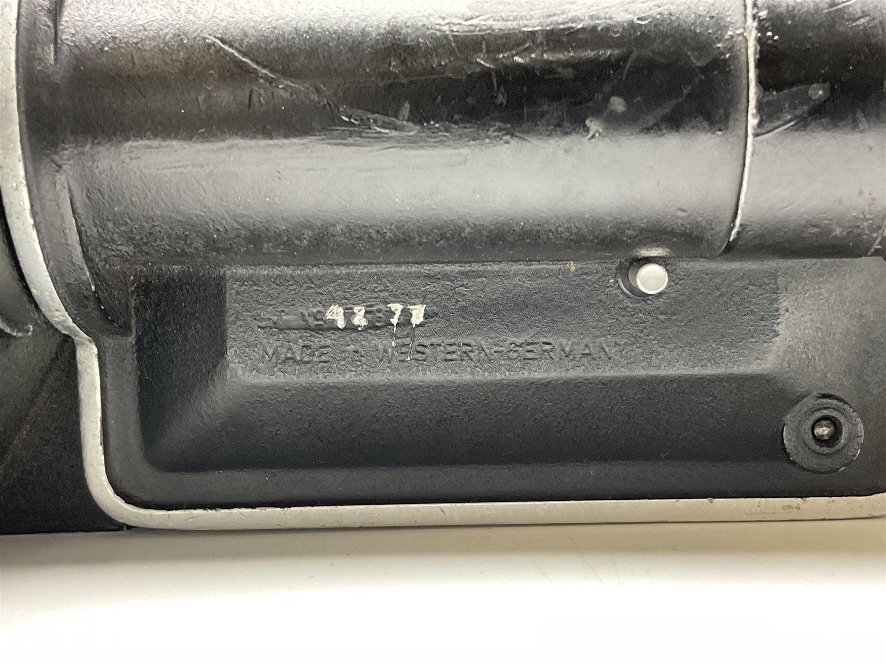 Arriflex 16SB camera body, serial no. 1784, with ' Carl Zeiss Distagon 1:2 f=8mm' lens, serial number 3860224, 'Carl Zeiss Jean Tessar 2/16' lens, serial no 3624355, camera pistol grip and other accessories, in fitted hard case