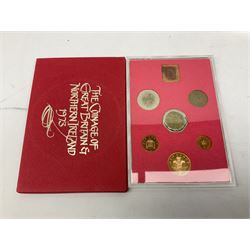 Eleven Great British proof coin sets, dated 1970, 1971, 1972, 1973, 1974, 1975, 1976, 1977, 1978, 1979 and 1981