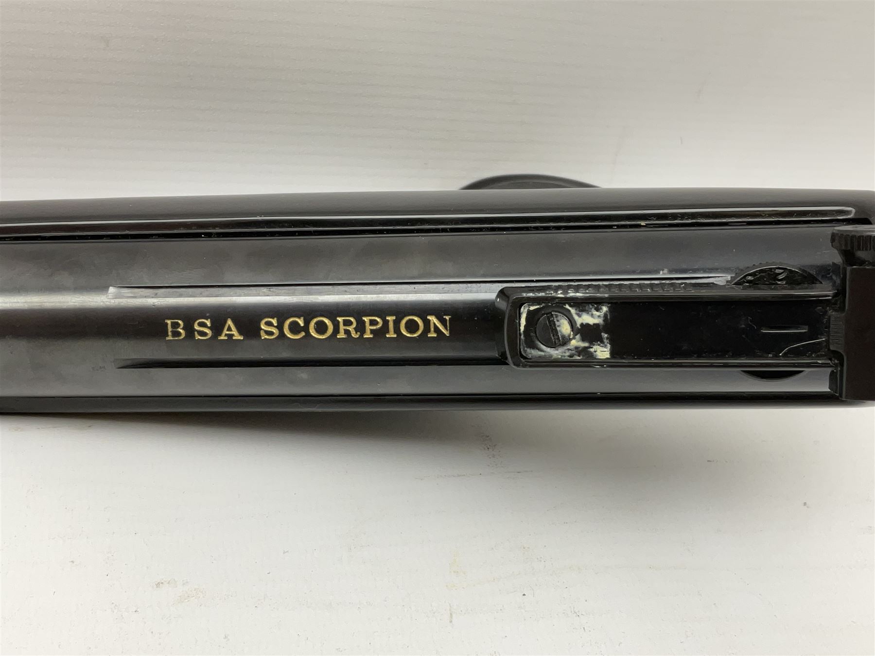 BSA Scorpion .177 air pistol, serial no.PA30079, L40cm