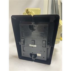 Scooter 2000 plastic battery operated remote control waiter robot with tray and remote control unit; together with a large 'Me To You' floor standing teddy bear (2)