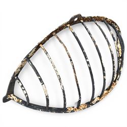 Three corner hay racks along with one normal rack