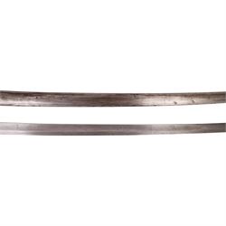 Sword, the 86cm single edged blade marked Toledo with metal scabbard, together with  Yataghan bayonet