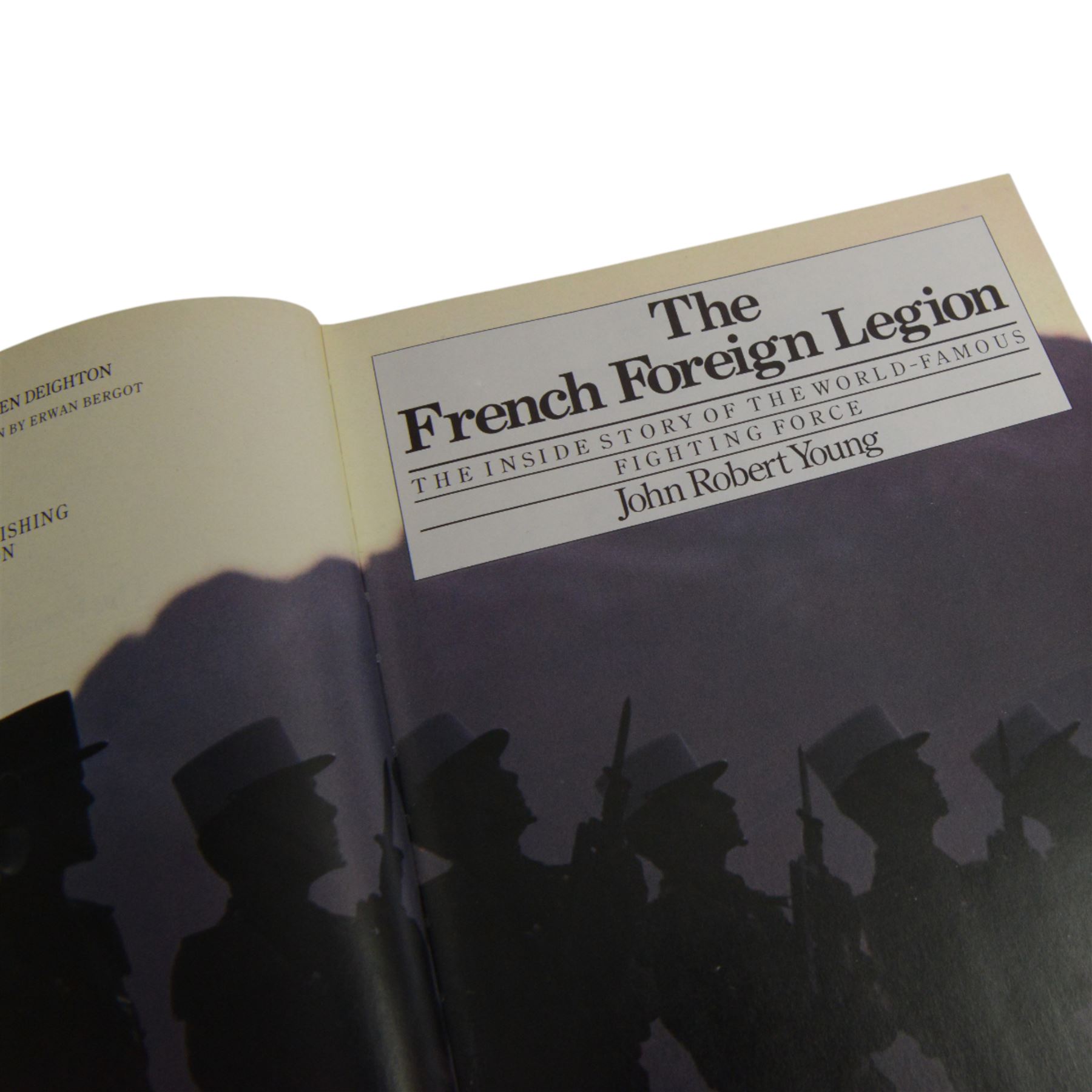 Collection of French Foreign Legion Reference books including Kepi Blanc Insignes, La Legion etrangere, French Foreign Legion Paratroopers, The French Foreign Legion
