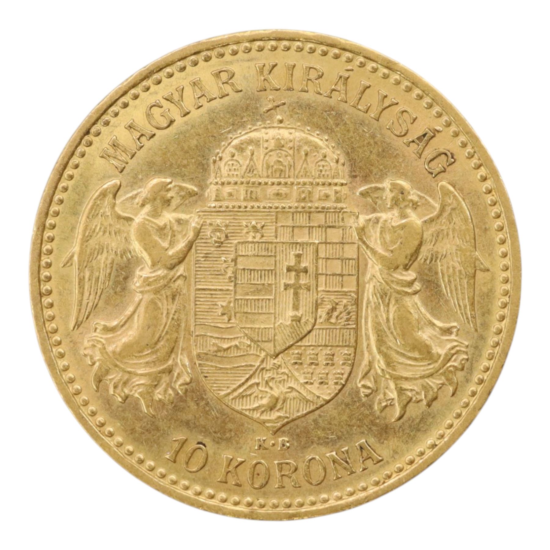 Hungary Franz Joseph I 1898 gold ten Korona coin